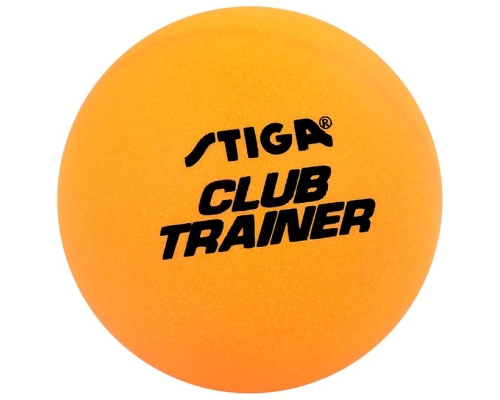 Piłeczka do tenisa stołowego Stiga Club Trainer, kolor pomarańczowy