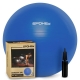 Piłka gimnastyczna Spokey, 65 cm 920937, kolor niebieski