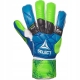 Rękawice bramkarskie Select 04 Protection Flat Cut, rozmiar 5, kolor zielono-niebieski