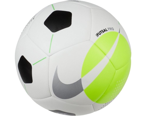 Piłka halowa Nike Futsal Pro, rozmiar 4, kolor biało-seledynowy