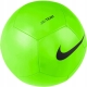 Piłka nożna Nike Pitch Team, rozmiar 4, kolor seledynowo-czarna