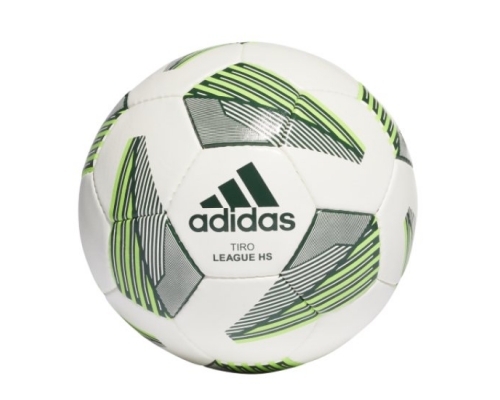 Piłka nożna Adidas Tiro League HS, rozmiar 4, kolor biało-zielony