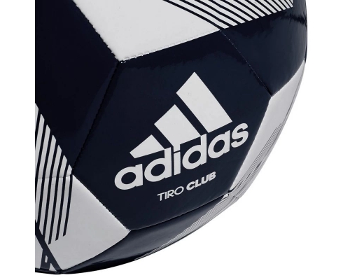 Piłka nożna Adidas Tiro Club, rozmiar 3, kolor granatowy