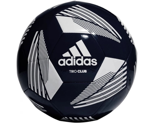Piłka nożna Adidas Tiro Club, rozmiar 3, kolor granatowy