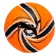 Piłka nożna Puma Valencia, rozmiar 5, kolor pomarańczowo-biały