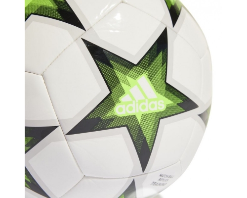 Piłka nożna Adidas Finale Club, rozmiar 4, kolor biało-zielony