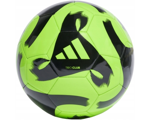 Piłka nożna Adidas Tiro Club, rozmiar 5, kolor zielona-czarna