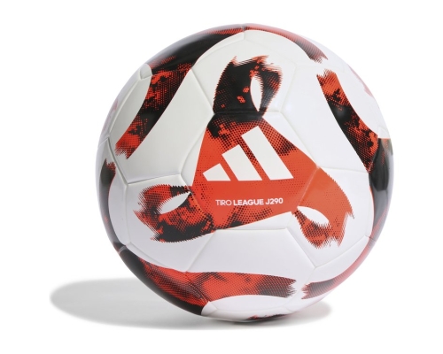 Piłka nożna Adidas, Tiro League J290, rozmiar 5, kolor biało-czerwony