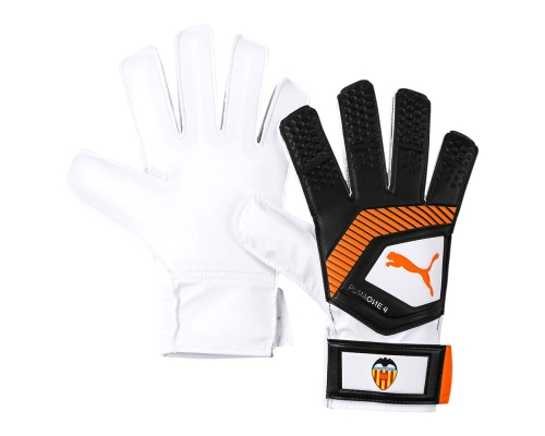 Rękawice bramkarskie Puma One Grip Gk Gloves, rozmiar 7, kolor czarno-pomarańczowy-biały