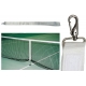 Taśma ściągająca siatkę do tenisa ziemnego wraz z obciążnikiem lub zaczepem gruntowym
