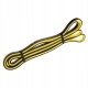Guma treningowa do ćwiczeń HMS, kolor żółty, zakres obciążenia: 4,5 - 13,5 kg