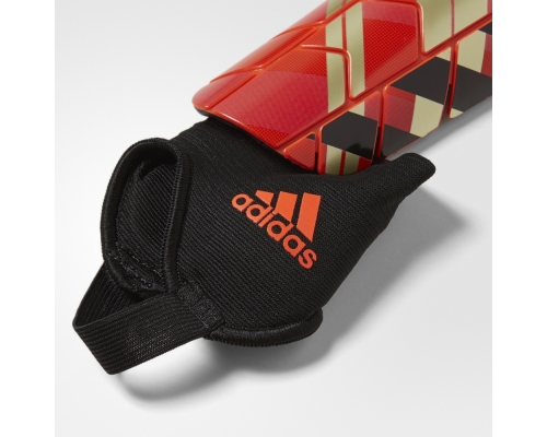 Ochraniacz piłkarski  Adidas Ghost Reflex, kolor pomarańczowo-czarny  (rozmiar XS)
