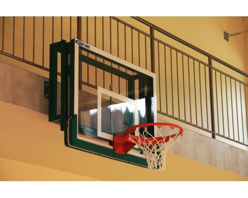 Konstrukcja do koszykówki stała, do tablic 120x90 cm