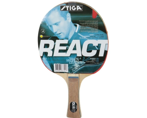 Rakietka do tenisa stołowego Stiga React WRB