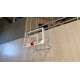 Tablica do koszykówki treningowa, szkło akrylowe o wymiarach 90 x 120 cm o grubości 10 mm, na ramie metalowej, bezotworowy system mocowania płyty, prz
